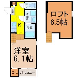 Ｌｏｆｔ11名駅西の物件間取画像